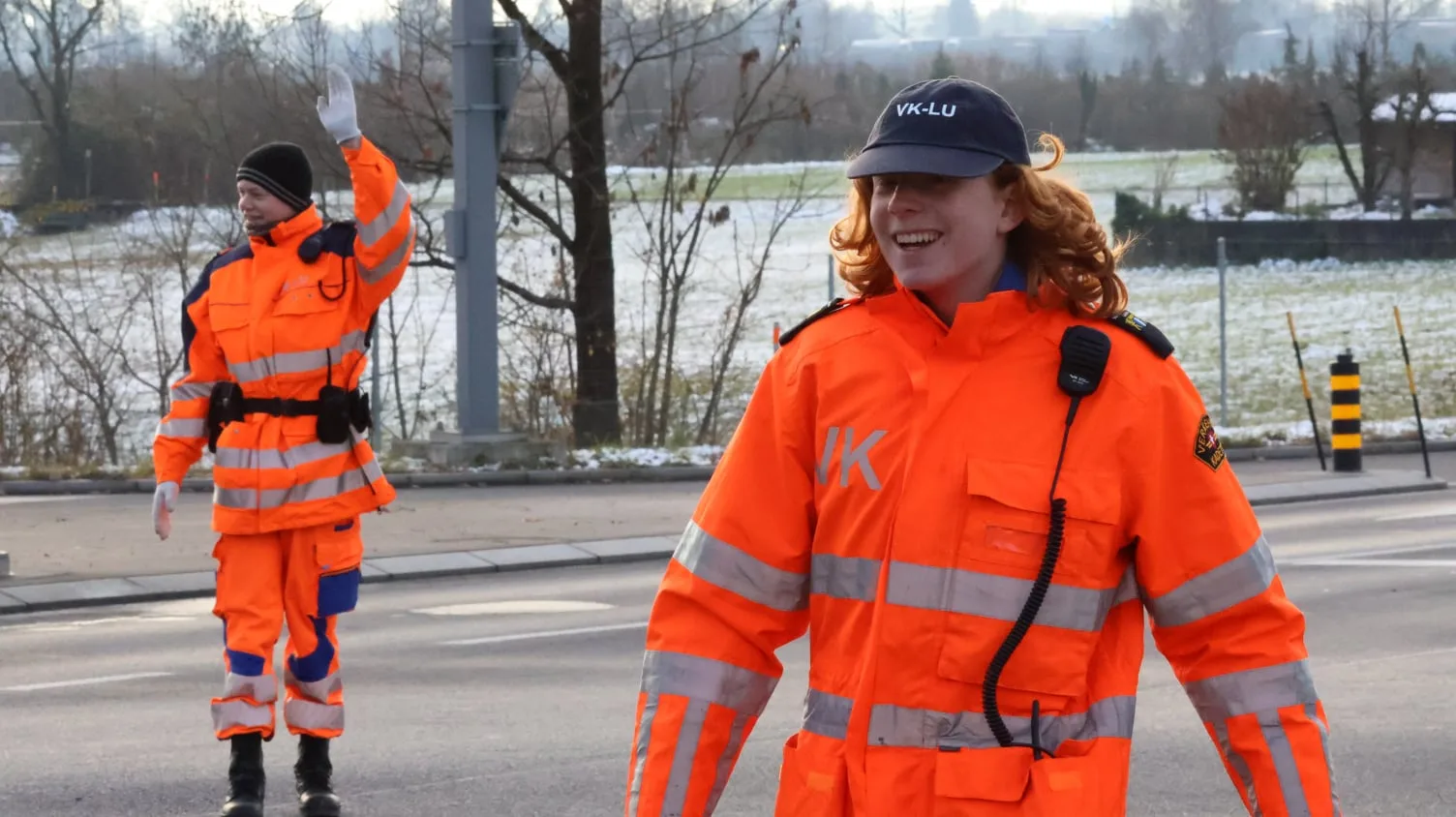 Verkehrskadetten Luzern im Einsatz